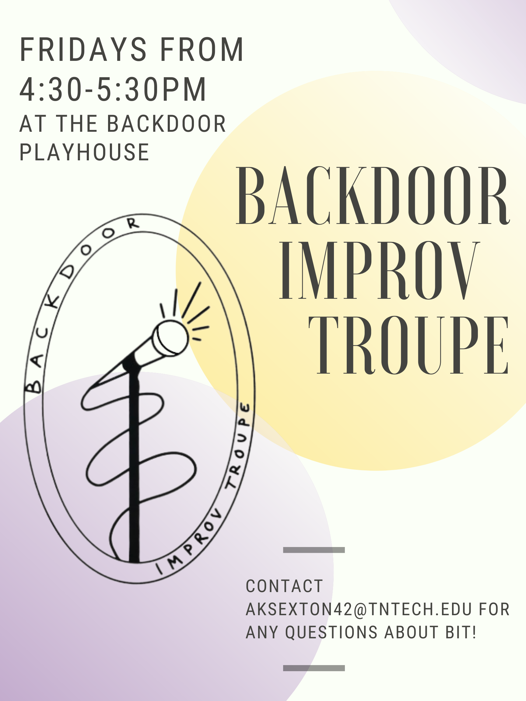 Backdoor Improv