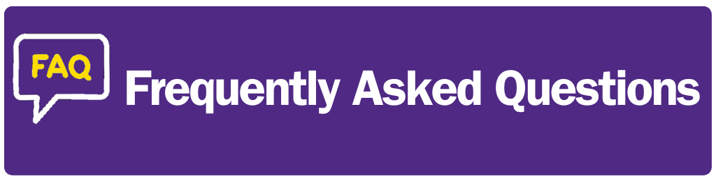 Frequently Asked Questions Banner