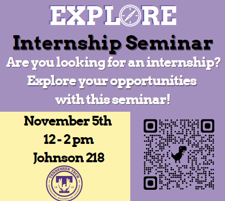 Internship Explore Seminar Nov. 5