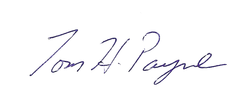 Dean Payne's Signature