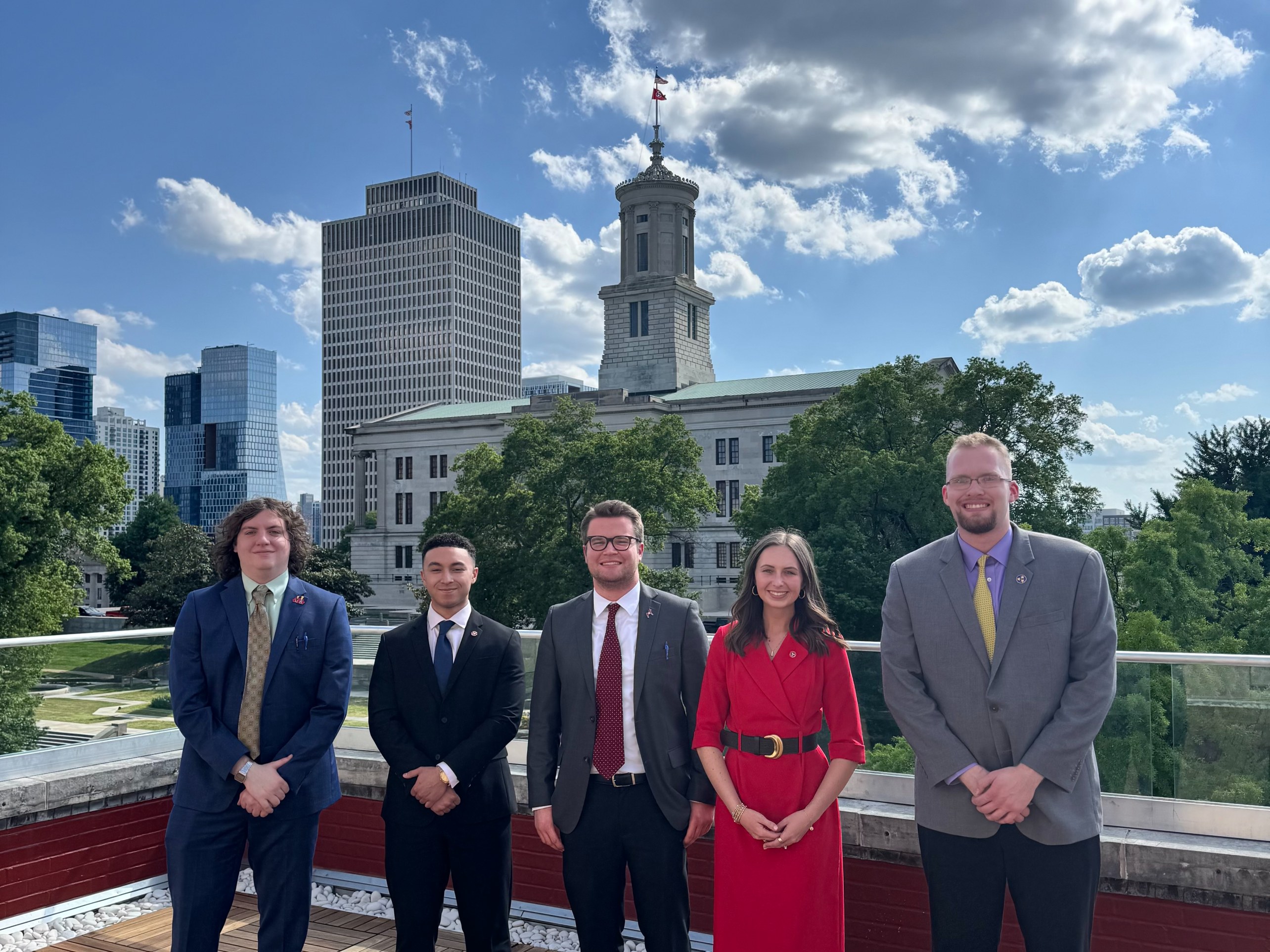 Internship students in Nashville