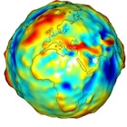 gravity map of Earth