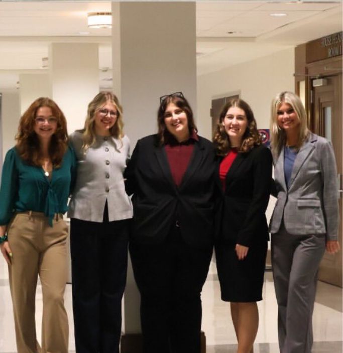 Tech students in moot court competition in Nashville in 2025