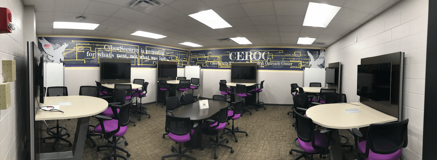 CEROC Cyber Range Training Room