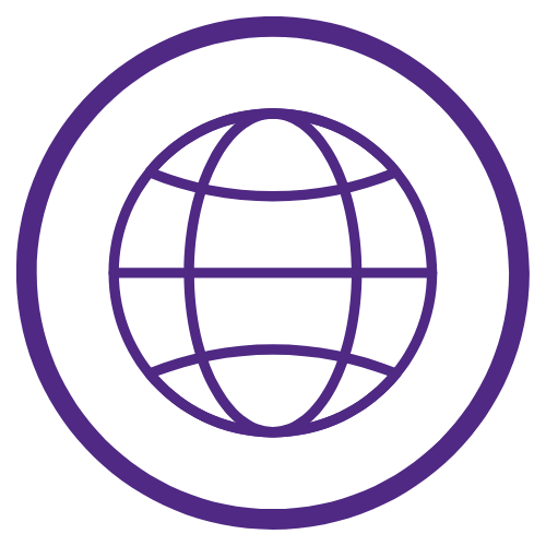 web icon purple