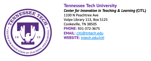 CITL Email Signature