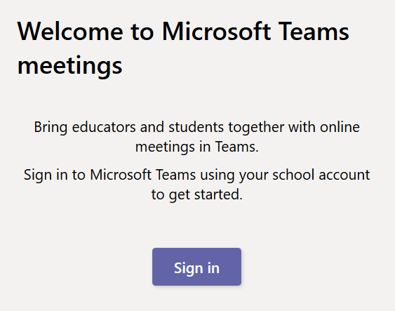 Sign In to MS Teams - should pass through with your TTU login