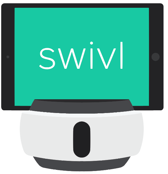 decorative image of swivl and logo