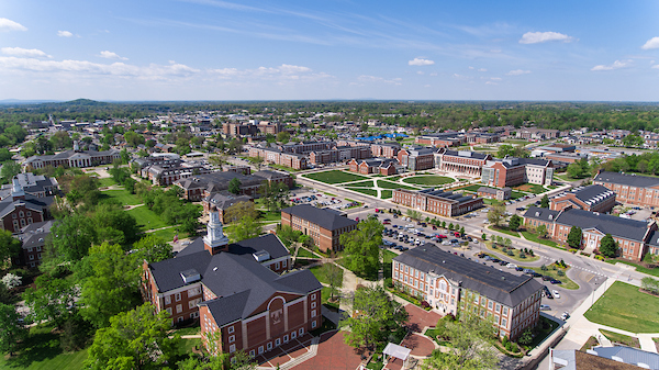 Aerial of Tennessee Tech Campus