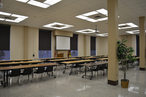 View of the Tech Pride Room from the entrance.