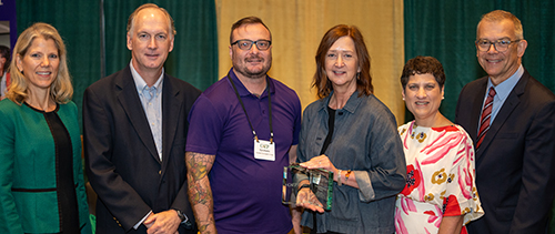 Tech receives national accreditation award from CAEP.