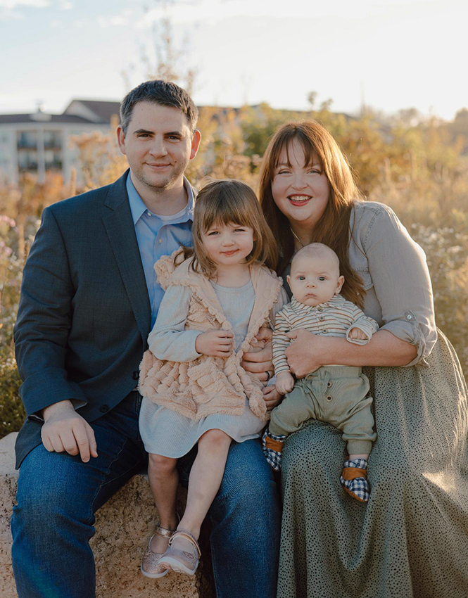 Jake Jordan family portrait