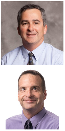 Top to bottom: Bill Eberle, Doug Talbert