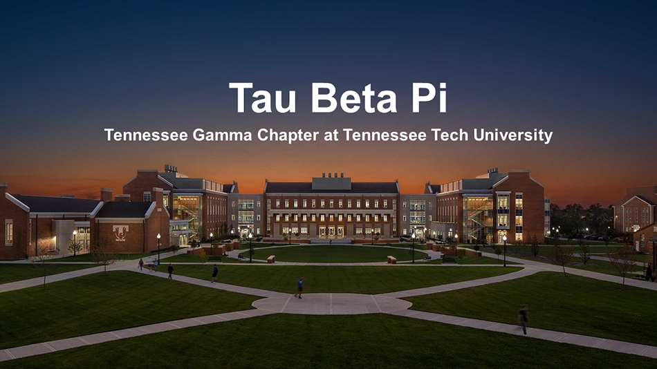 Tau Beta Pi header image of the Lab Science Commons Lawn