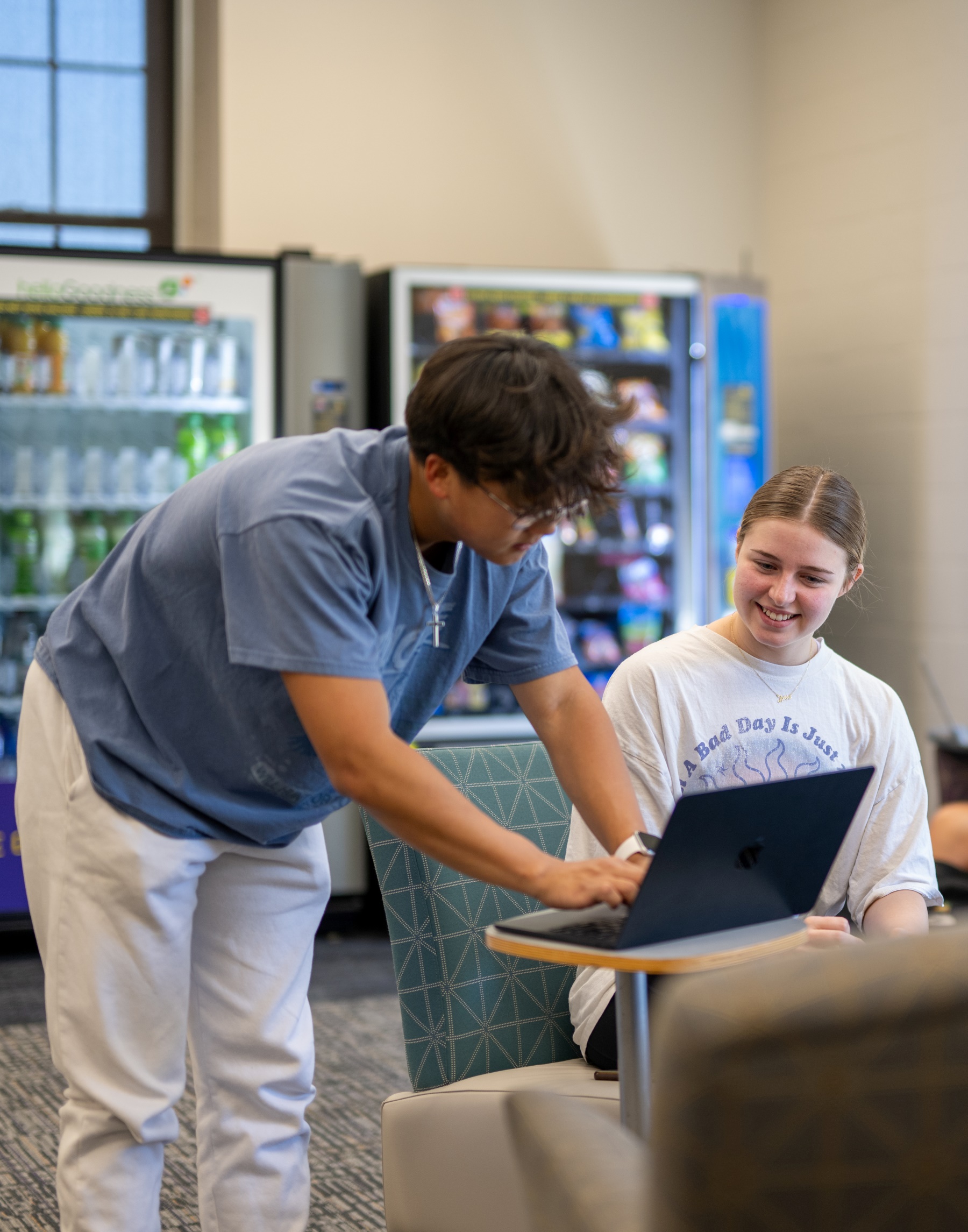 Student helping Student