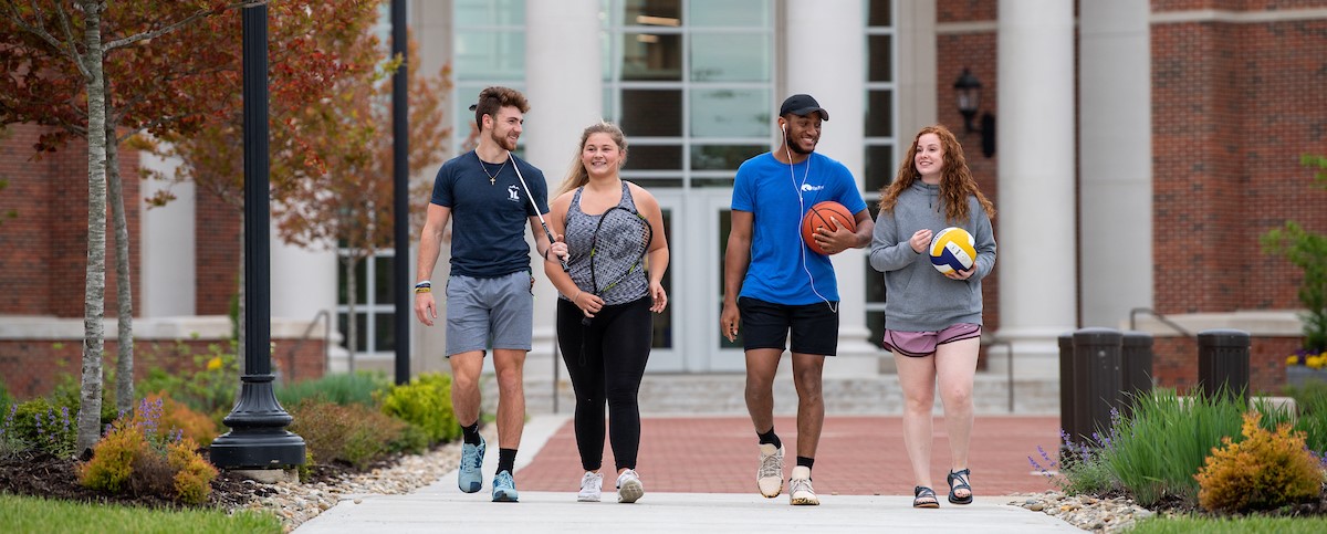 Students leaving Marc Burnett
