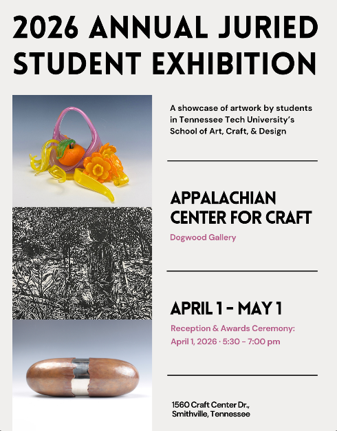 Student exhibition poster
