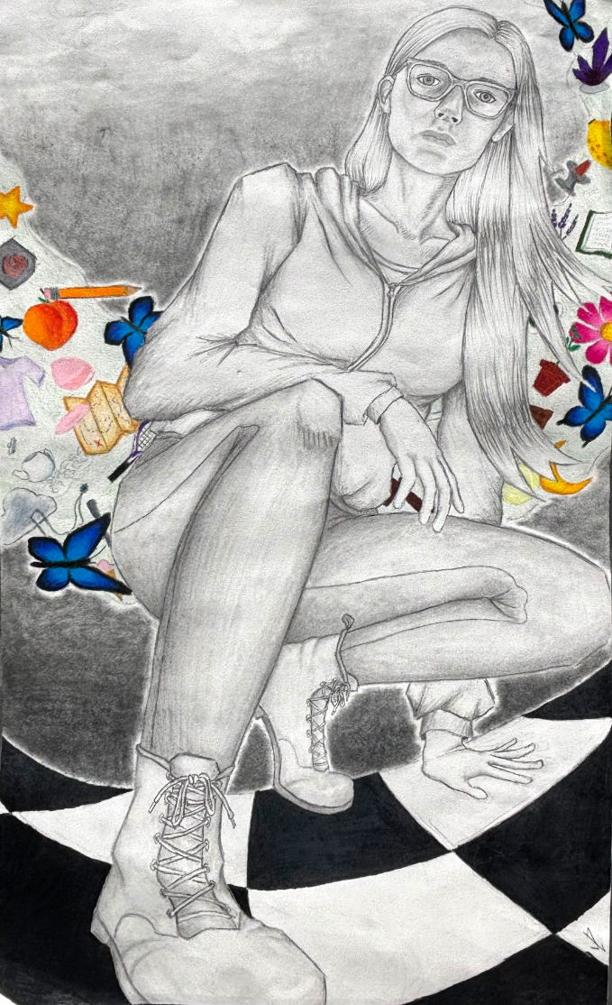 Graphite drawing