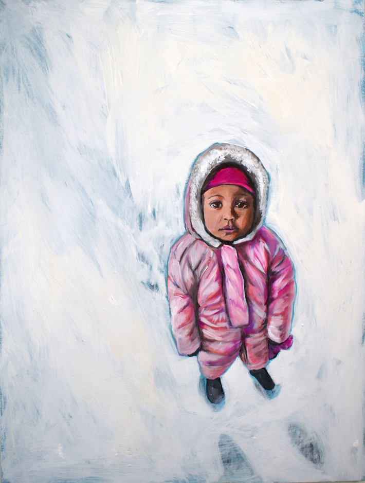 Painting of a child