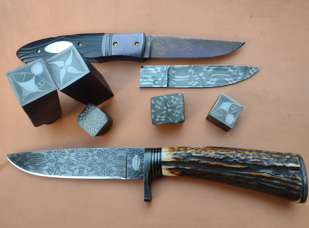 blades and metal