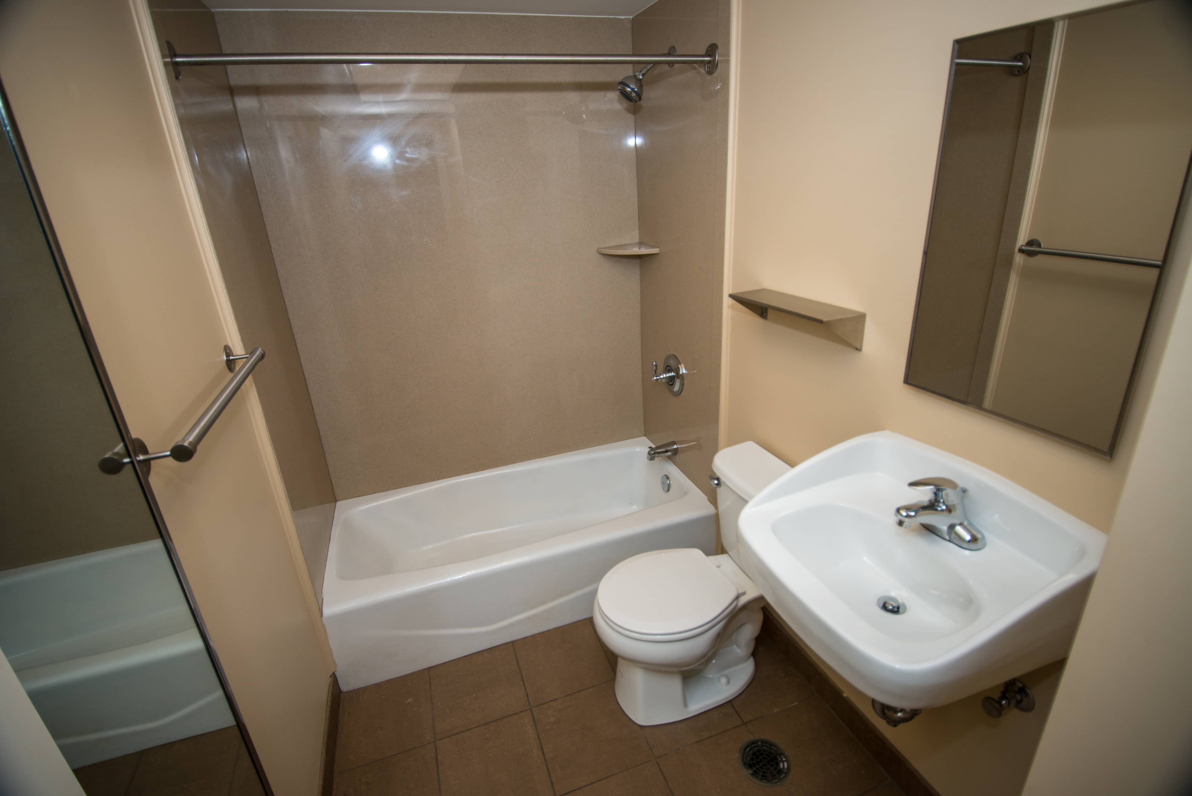 Tech Village One Bedroom Bathroom