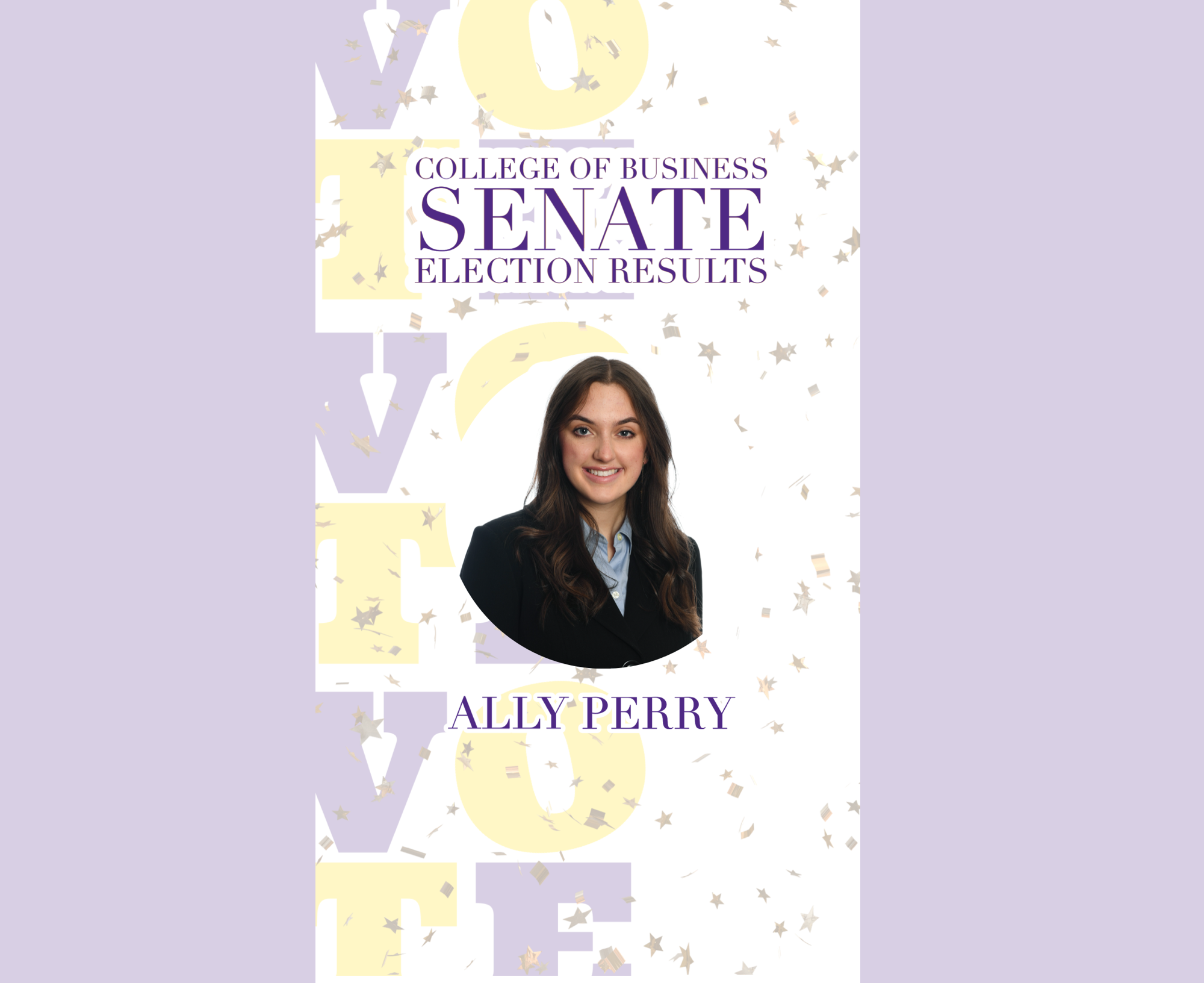 2022-2023 College of Business Senator: Ally Perry