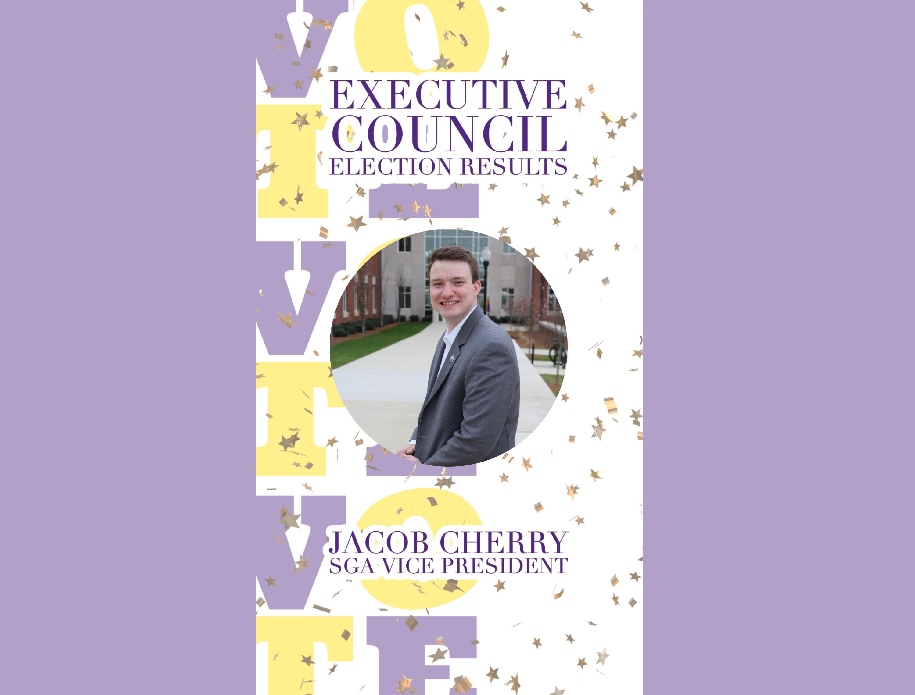 2022-2023 SGA Vice President: Jacob Cherry