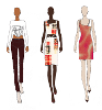 Canaan Jones, Kennedy Agee, and Aly Parks – Product Illustration (gender neutral clothing item)