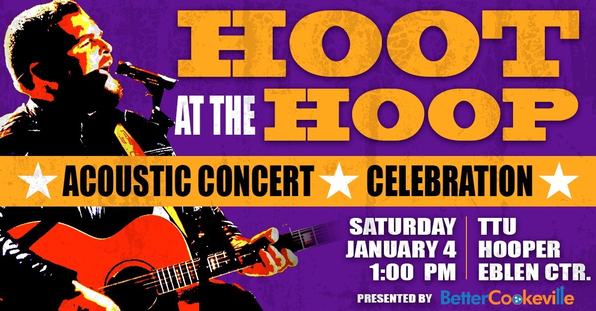 After winning season 17 of The Voice, Jake Hoot will hold his first concert at the Eblen Center on Saturday, Jan. 4, at 1 p.m. 