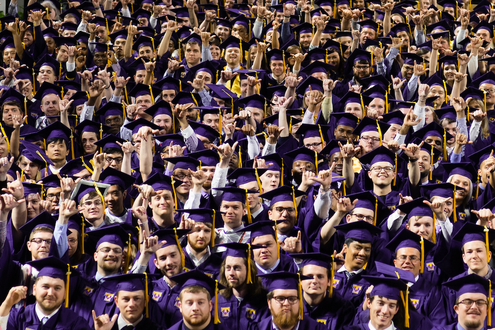 More than 1,450 degrees were awarded on Saturday to women and men who came to Tennessee Tech from 81 counties throughout Tennessee, 21 states, and 25 other countries. 