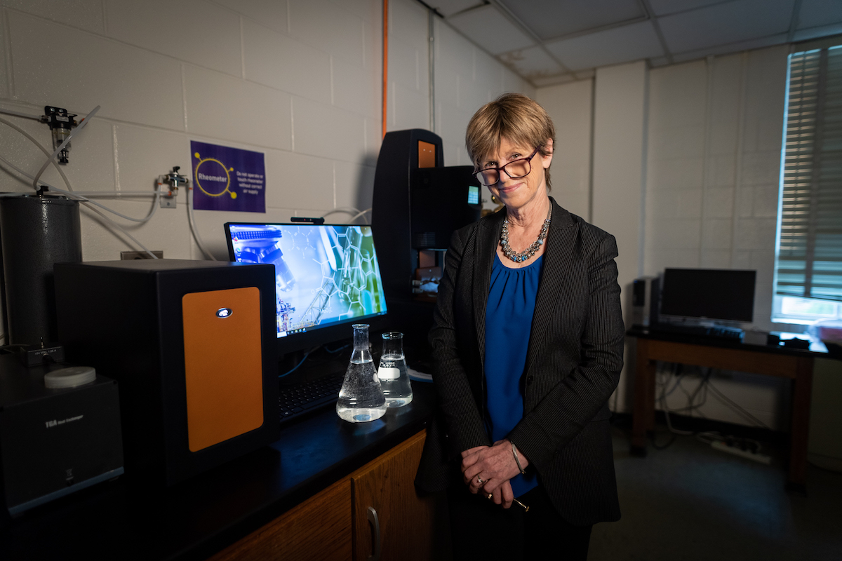Holly Stretz, who has been at Tech since 2005, is the interim chair and a professor in chemical engineering. 