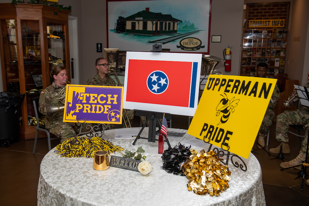 Baxter and Tennessee Tech recently celebrated the strong relationship between the city where Upperman High School is located and the university.