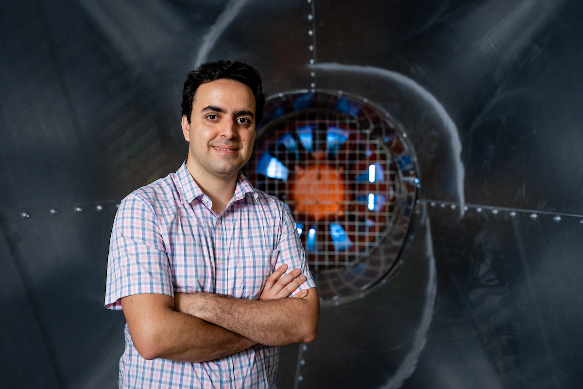 An assistant professor at Tennessee Tech in Mechanical Engineering, Ahmad Vasel found fluid mechanics to be an engineering discipline that is close enough to physics to be the focus of his research.