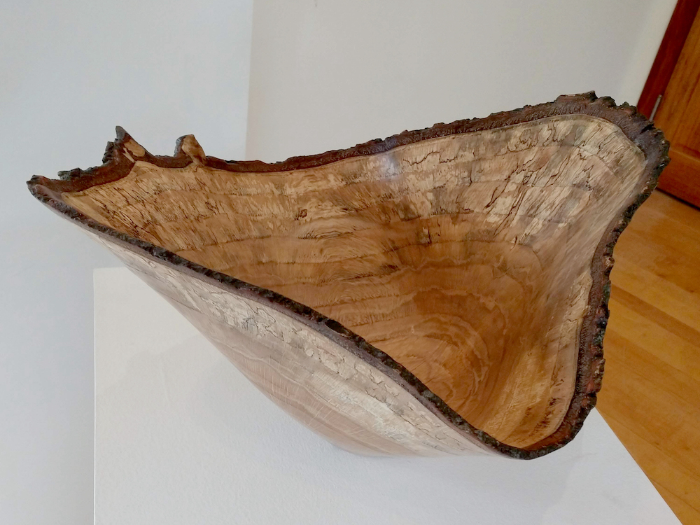 Wood bowl created by Lauren Neal