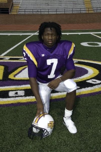 Baines played for the Golden Eagle football team during all four years of his time at Tech.