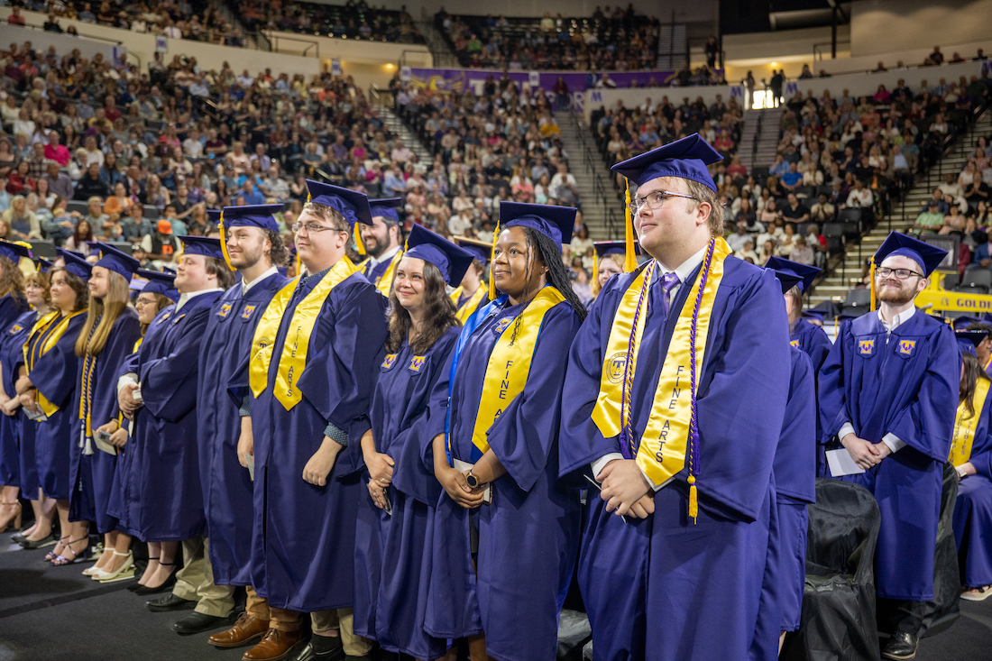 Graduates at Tech's spring 2023 commencement ceremonies.