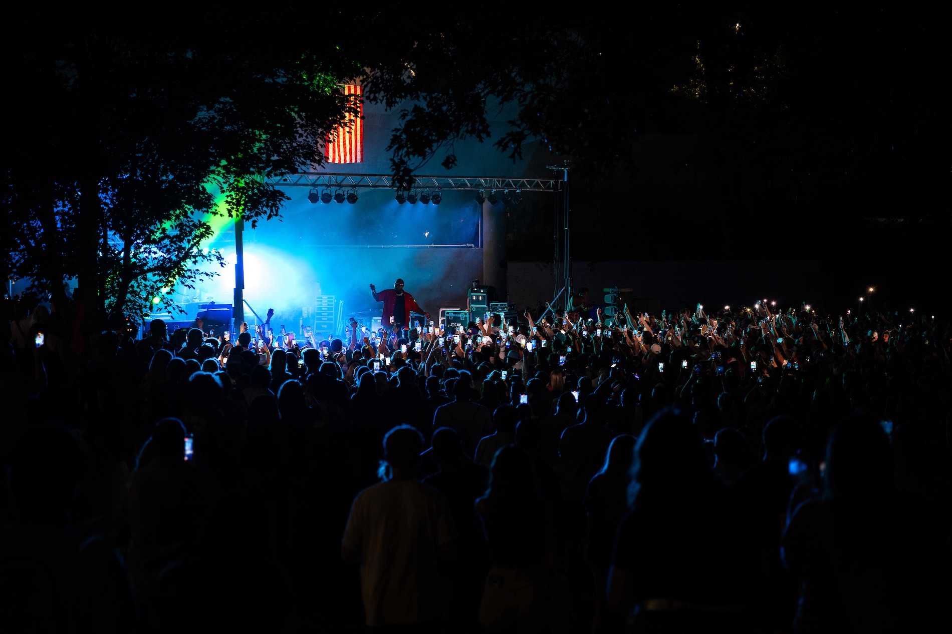 Tech students were welcomed back to campus with “College Town Kickoff” on Saturday, Aug. 19, including a concert with Sean Kingston in Dogwood Park. 