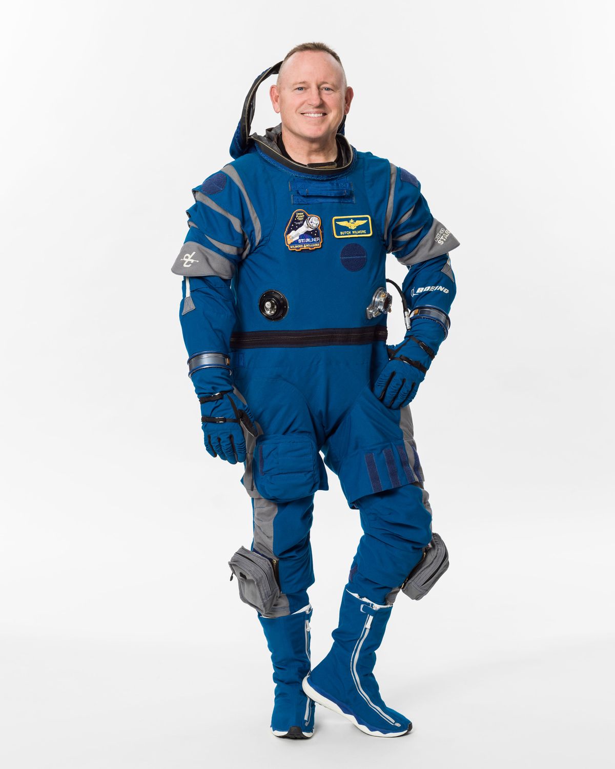 NASA astronaut and Tennessee Tech alumnus Barry “Butch” Wilmore is photographed at NASA’s Johnson Space Center in Houston, Texas. Photo by Robert Markowitz/NASA.