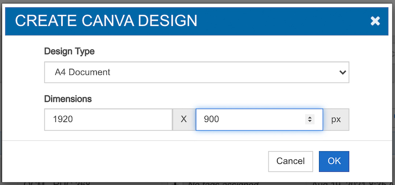Create Canva Design