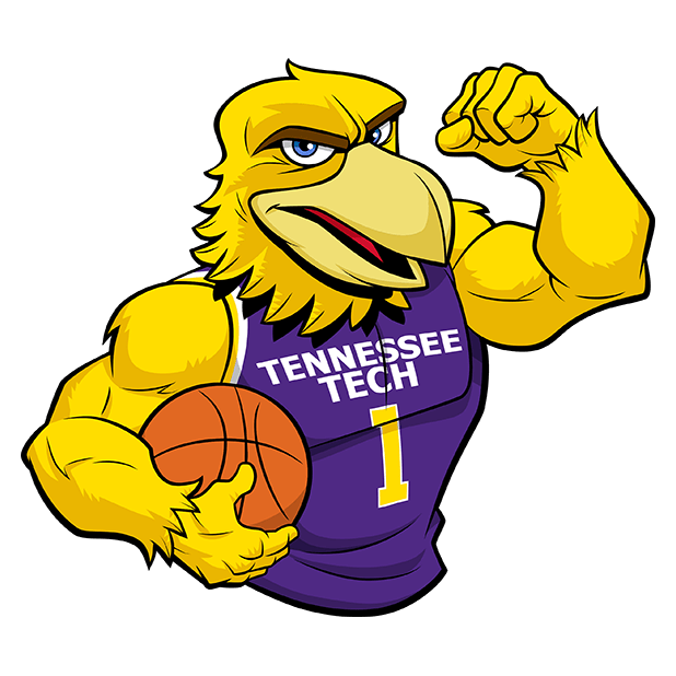 Awesome Eagle flexing arm with basketball