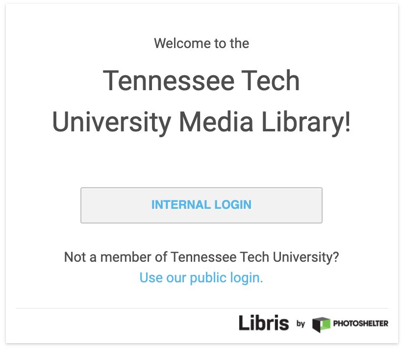 Libris Login Page preview