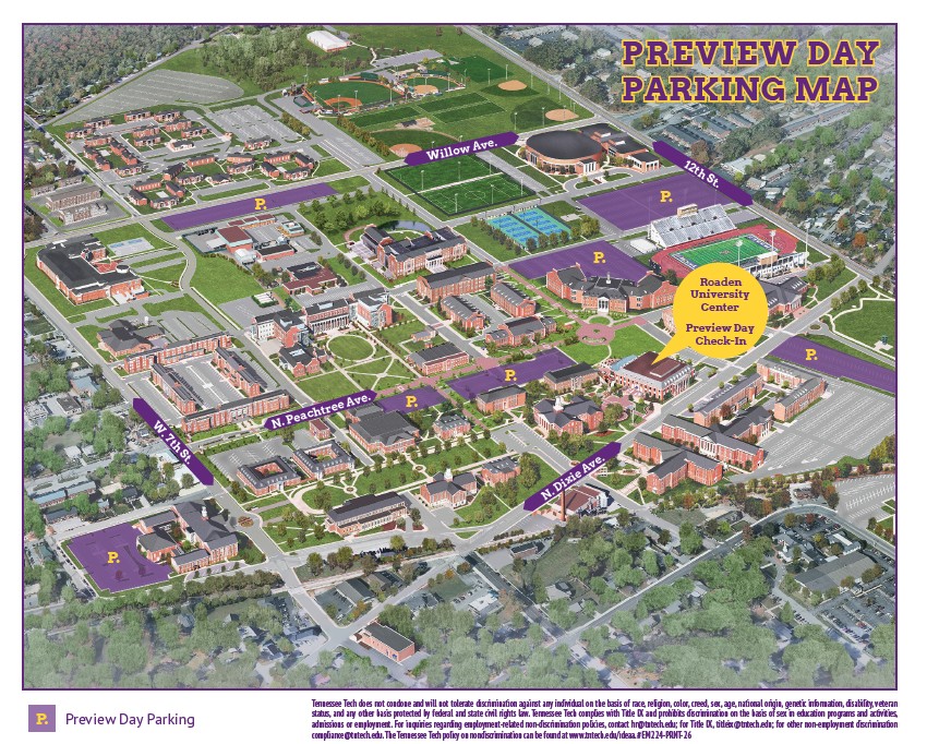 Preview Day Parking Map