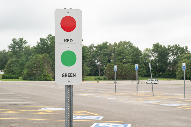 red and green lot