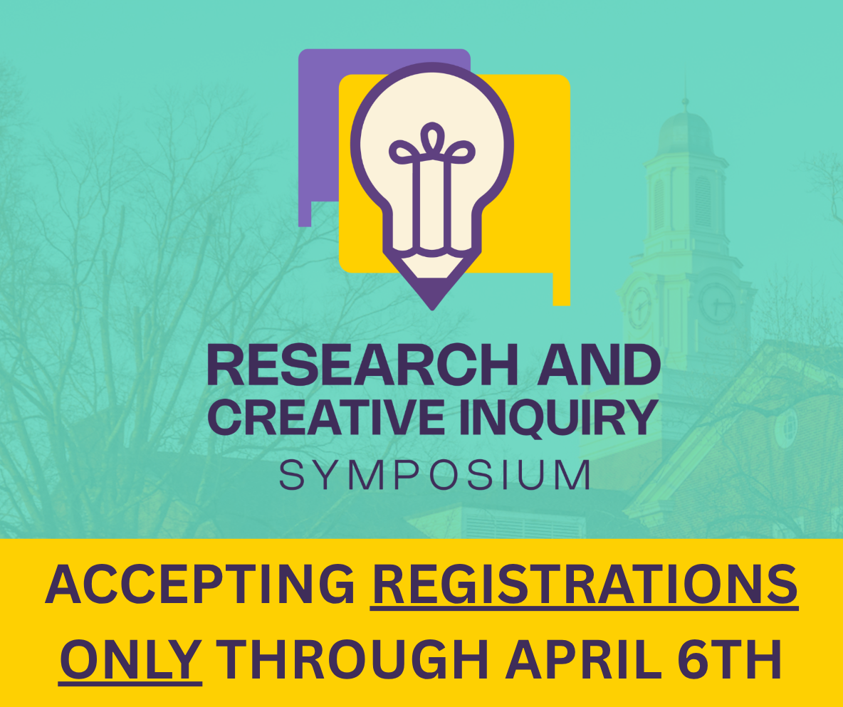 Accepting Registrations Only through April 6.