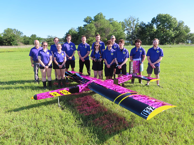 2025 SAE Aero Team at Competition