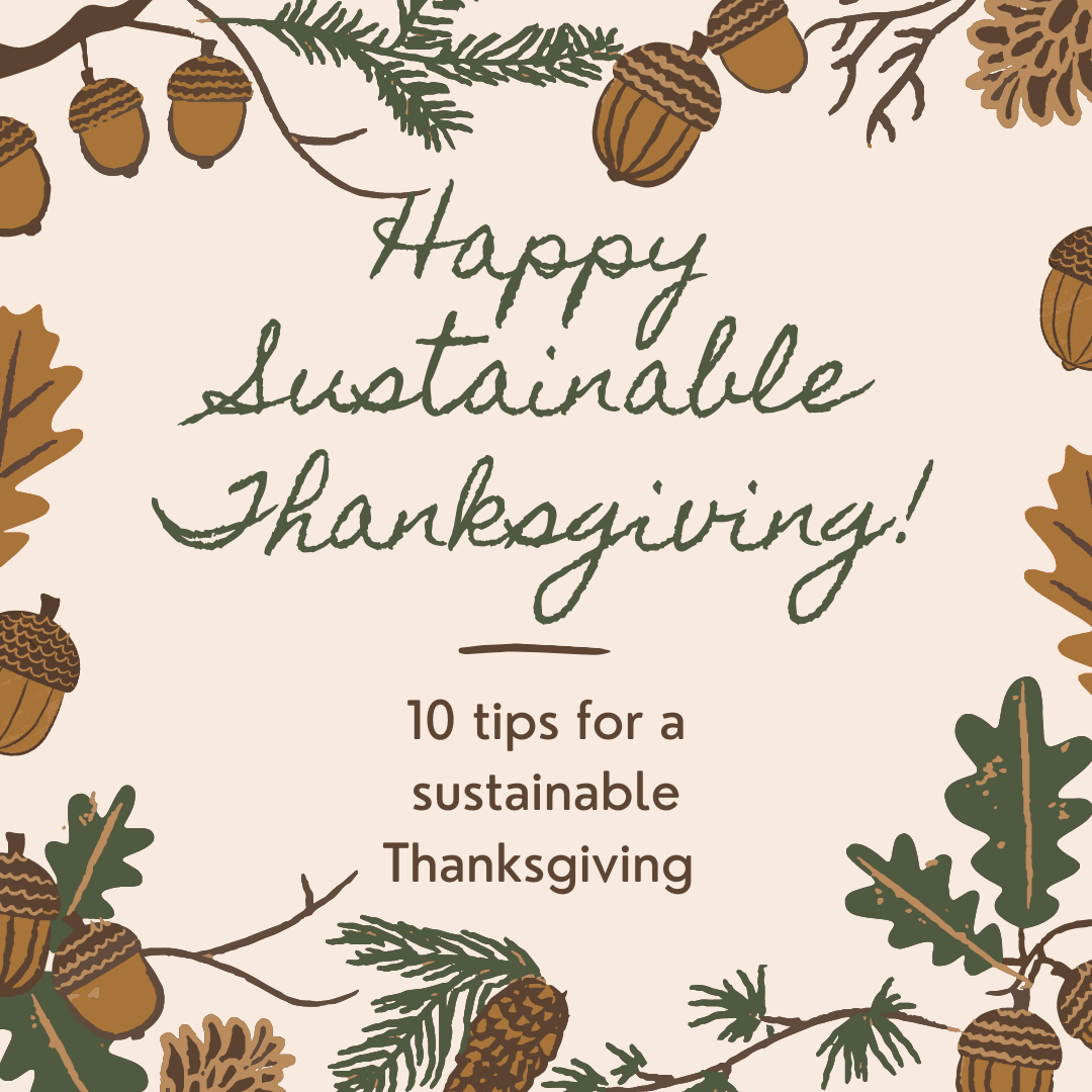 10 tips for a sustainable thanksgiving