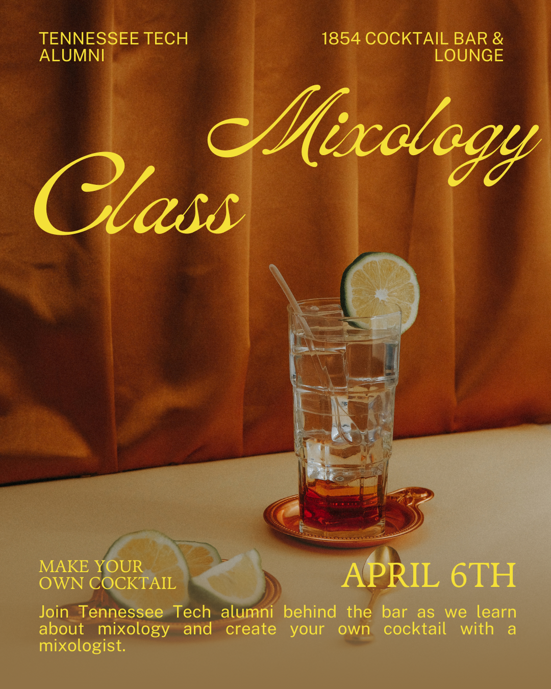 Mixology Class Invite 