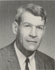 A 60s yearbook photo of Dr. Nolan Fowler