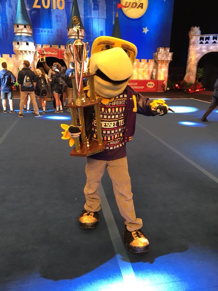 Awesome Eagle with his award