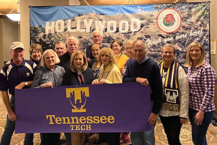 a group photo of the trip participants from Tennessee Tech